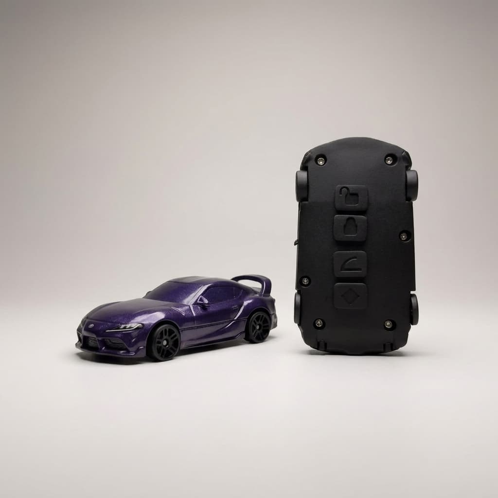 Toyota Supra MK5 KeyLab fob, Front