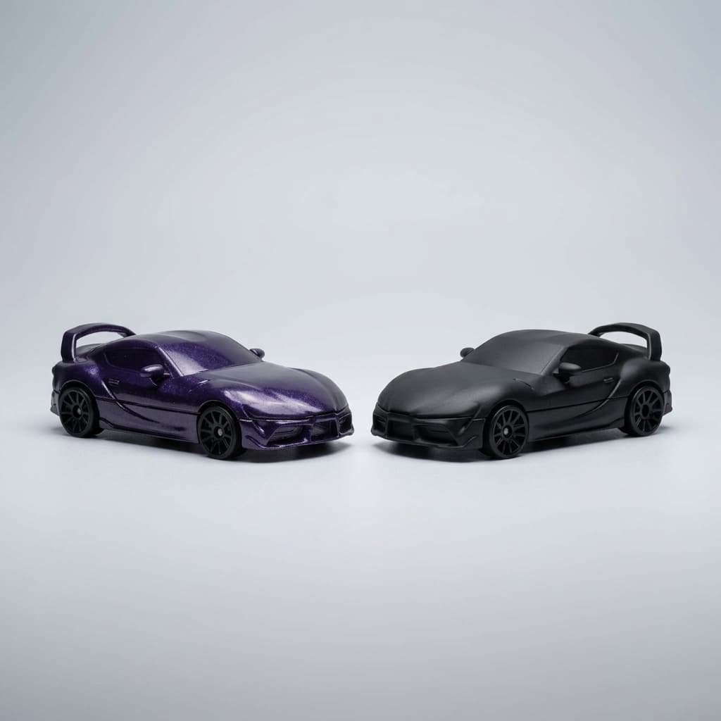 Toyota Supra MK5 KeyLab fob, Side profile